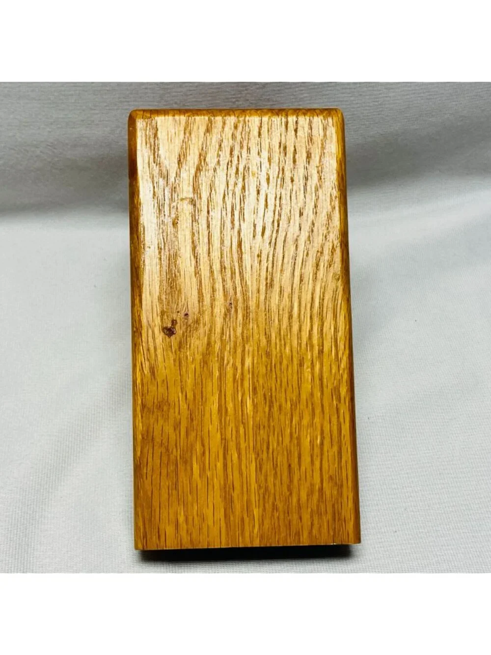 Cutco 6-Slot Wooden Table Knife Block Vertical Storage Hardwood USA Made
